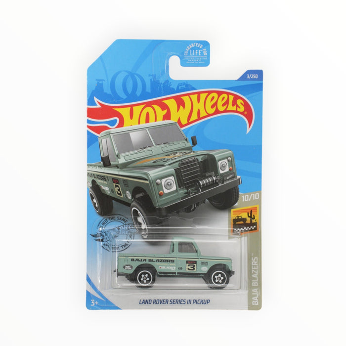 Hot Wheels Land Rover Series III Pickup - Mainline (2020) 3/250