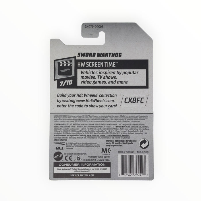 Hot Wheels Sword Warthog - Mainline (2020) 36/250