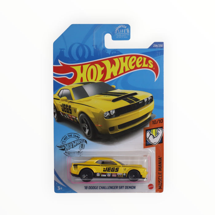 Hot Wheels '18 Dodge Challenger SRT Demon - Mainline (2020) 234/250