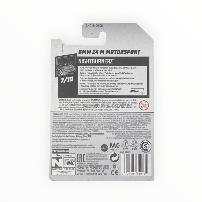 Hot Wheels BMW Z4 M Motorsport - Mainline (2020) 172/250