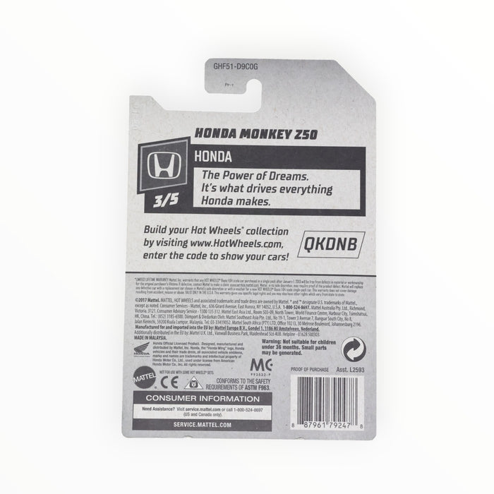 Hot Wheels Honda Monkey Z50 - Mainline (2020) 10/250