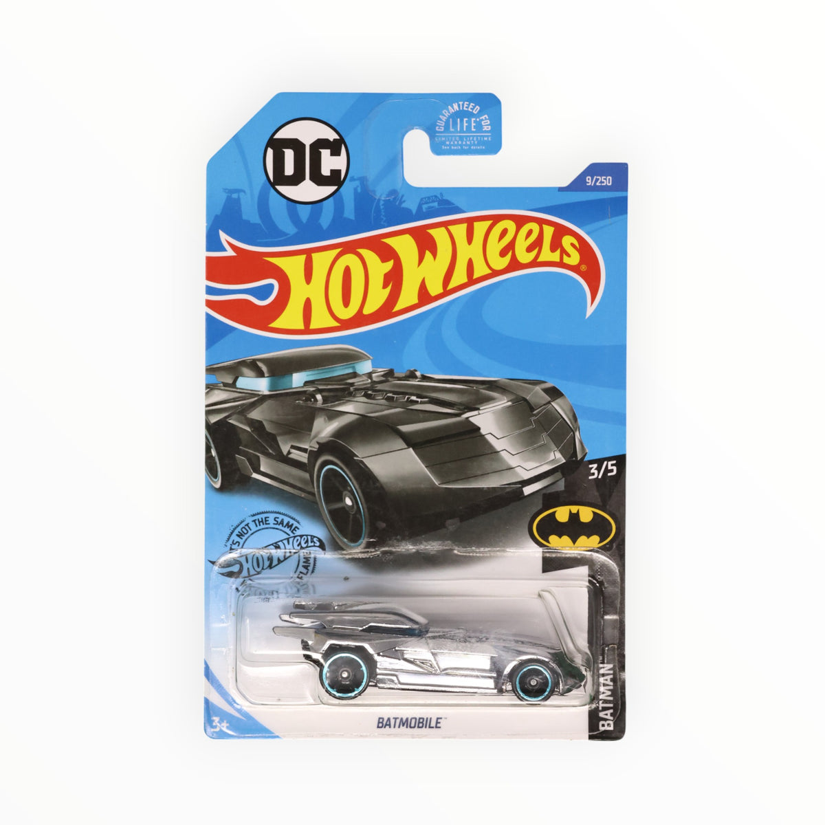 Hot Wheels 1966 TV Series Batmobile Batman (Floco De Neve) - Mainline