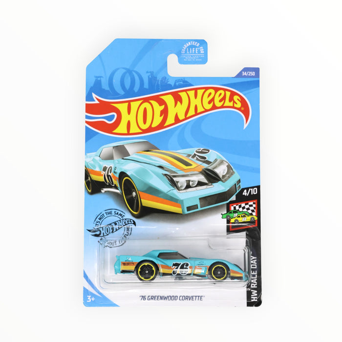 Hot Wheels '76 Greenwood Corvette - Mainline (2020) 34/250