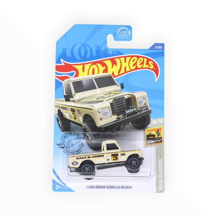 Hot Wheels Land Rover Series III Pickup - Mainline (2020) 3/250