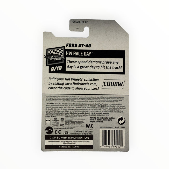 Hot Wheels Ford GT-40 (Super Treasure Hunt) 2020 - 35/250