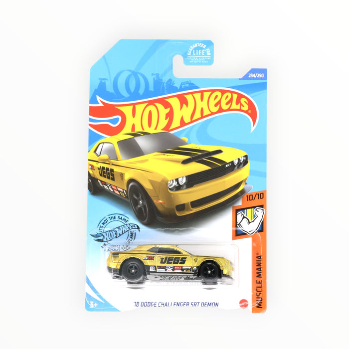 Hot Wheels '18 Dodge Challenger SRT Demon (Super Treasure Hunt) 2020 - 234/250