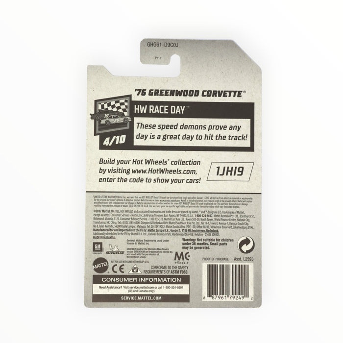 Hot Wheels '76 Greenwood Corvette - Mainline (2020) 34/250
