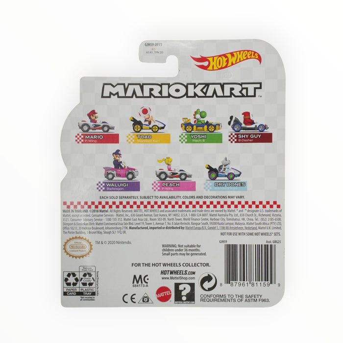 Hot Wheels Standard Kart (Dry Bones) Mario Kart