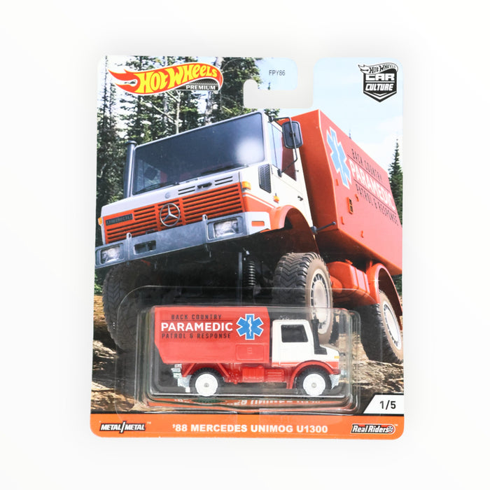 Hot Wheels '88 Mercedes Unimog U1300 - Car Culture (2020)