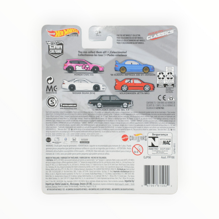 Hot Wheels '98 Subaru Impreza 22B STi-Version - Car Culture (2020)