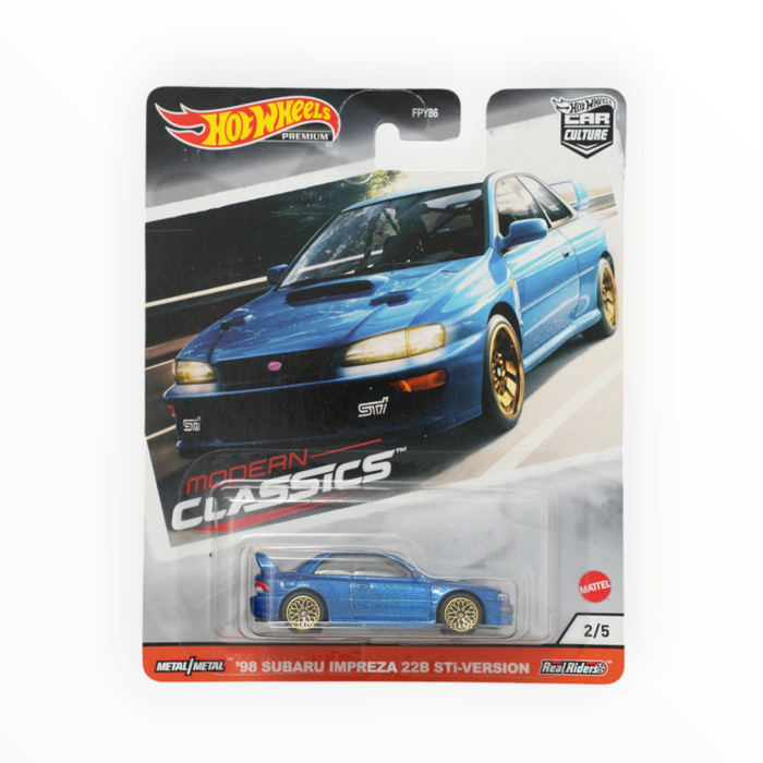 Hot Wheels '98 Subaru Impreza 22B STi-Version - Car Culture (2020)