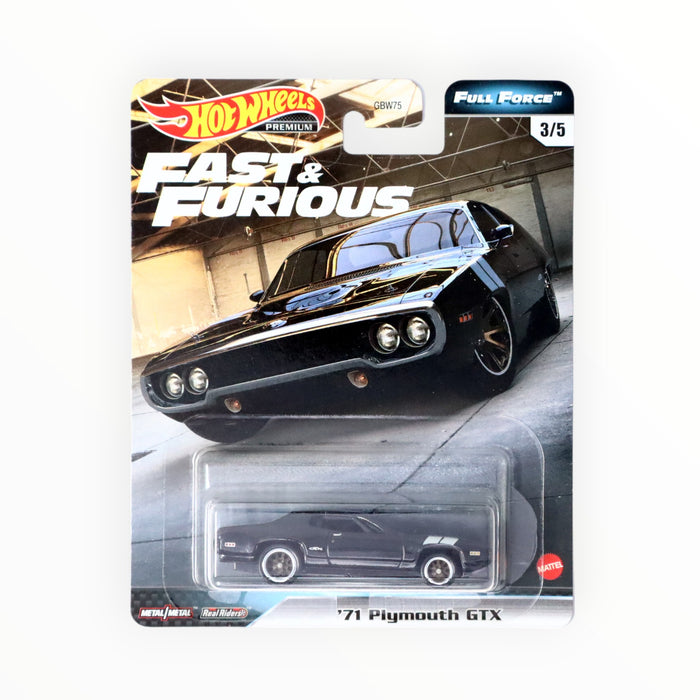 Hot Wheels '71 Plymouth GTX - Fast & Furious Premium (2020)