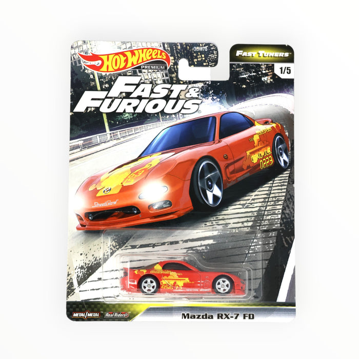 Hot Wheels Mazda RX-7 FD - Fast & Furious Premium (2020)