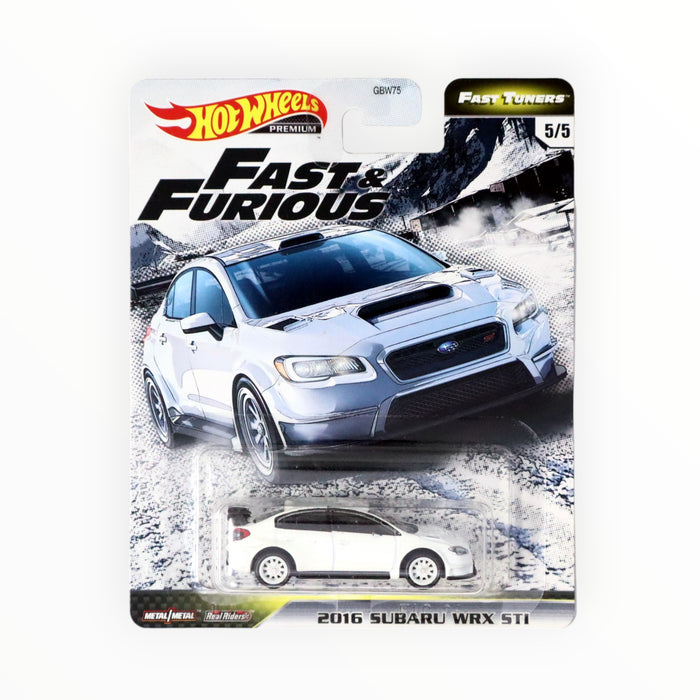 Hot Wheels 2016 Subaru WRX STI - Fast & Furious Premium (2020)