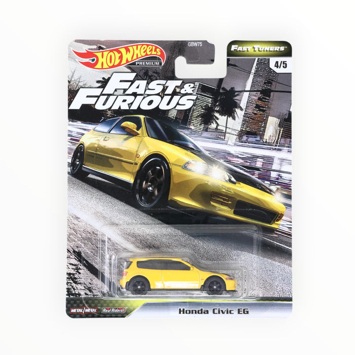 Hot Wheels Honda Civic EG - Fast & Furious Premium (2020)