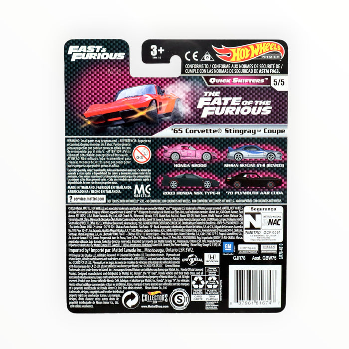 Hot Wheels '65 Corvette Stingray Coupe - Fast & Furious Premium (2020)