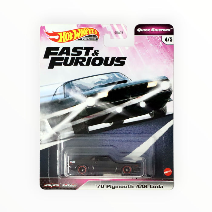 Hot Wheels '70 Plymouth AAR Cuda - Fast & Furious Premium (2020)