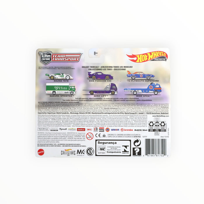 Hot Wheels RWB Porsche 930 / Aero Lift - Car Culture: Team Transport (2020) #17