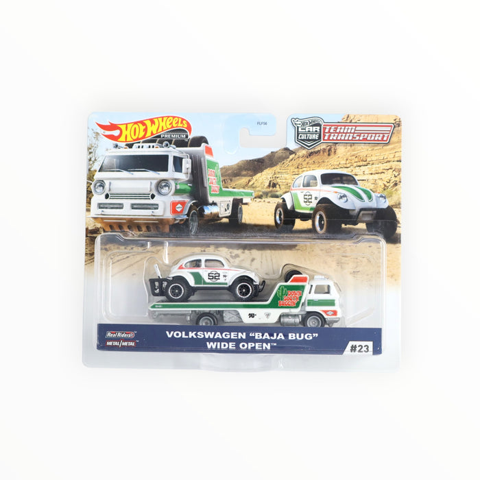 Hot Wheels Volkswagen "Baja Bug" / Wide Open - Car Culture: Team Transport (2020) #23