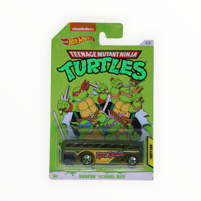 Hot Wheels Surfin' School Bus (Foot Stinks) Teenage Mutant Ninja Turtles (2020) 5/5