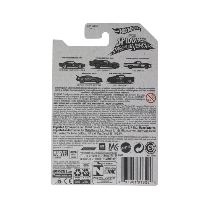 Hot Wheels Custom '15 Ford Mustang (Groot) Spiderman: Maximum Venom (2020) 4/5