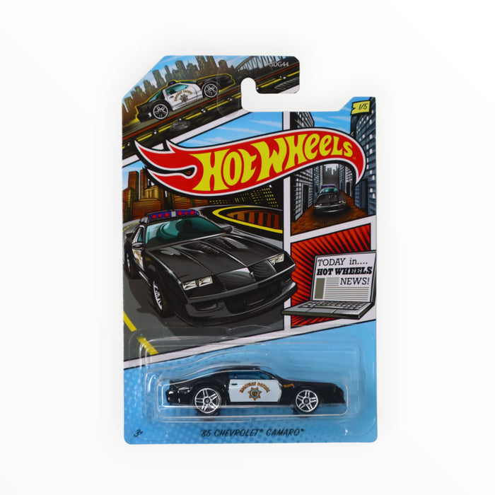 Hot Wheels '85 Chevrolet Camaro (U.S.A. Highway Patrol) HW Police (2020) 1/5