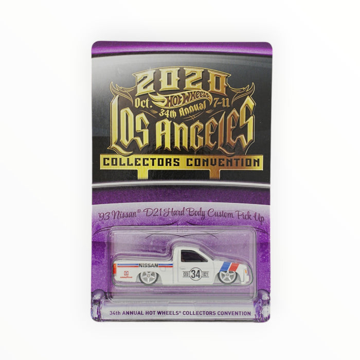 Hot Wheels '93 Nissan D21 Hard Body Custom Pick Up - Collectors Convention (2020)