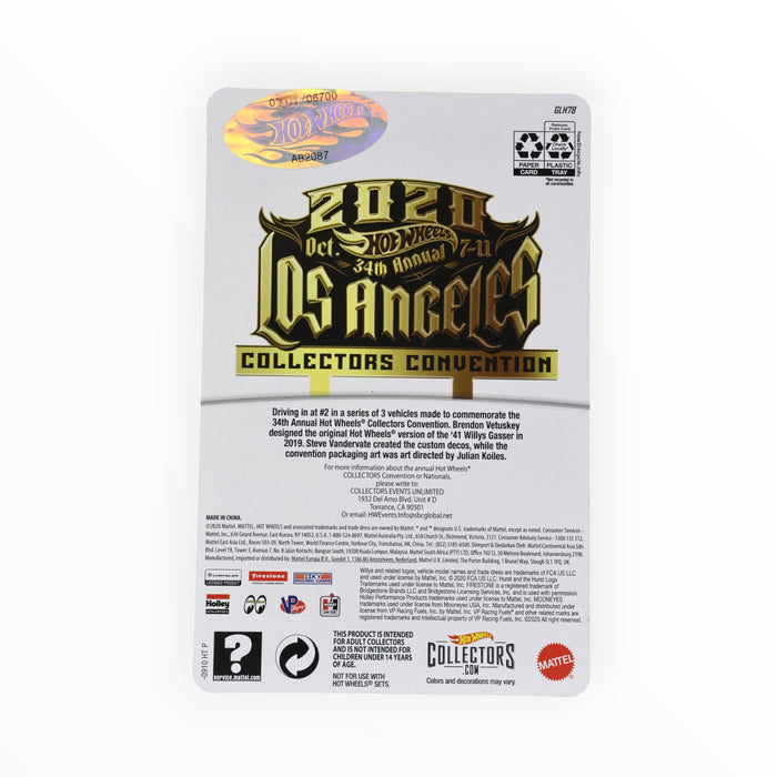 Hot Wheels '41 Willys Gasser - Collectors Convention (2020)