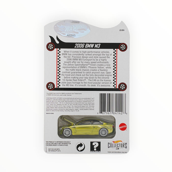 Hot Wheels 2006 BMW M3 - RLC (2021)
