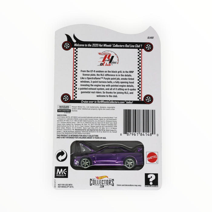 Hot Wheels Nissan Skyline GT-R (BNR34) - RLC (2020)