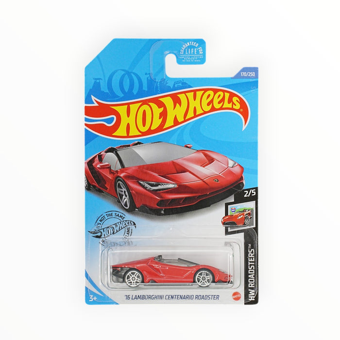 Hot Wheels '16 Lamborghini Centenario Roadster - Mainline (2020) 170/250