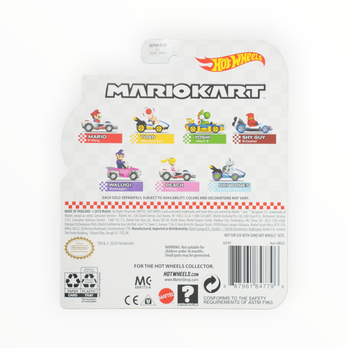 Hot Wheels Mach 8 (Yoshi) Mario Kart
