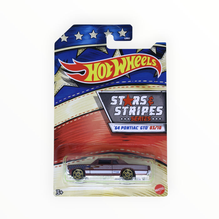 Hot Wheels '64 Pontiac GTO - Stars & Stripes (2020) 3/10