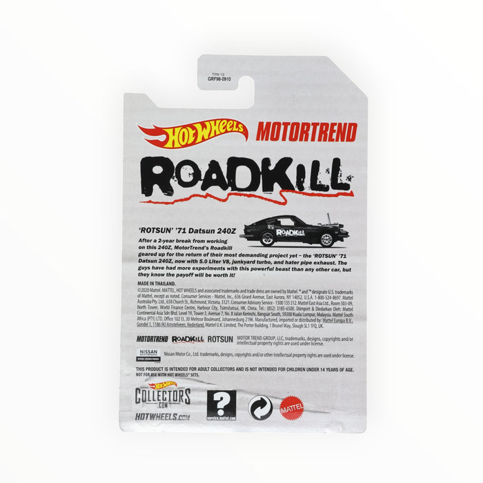 Hot Wheels Custom '71 Datsun 240Z (Motor Trend: Roadkill) Promo (2020)