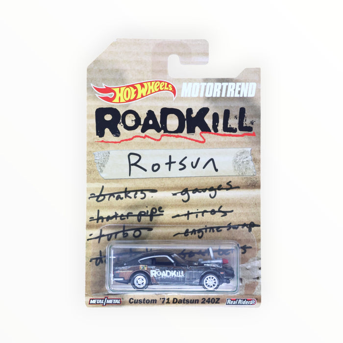 Hot Wheels Custom '71 Datsun 240Z (Motor Trend: Roadkill) Promo (2020)