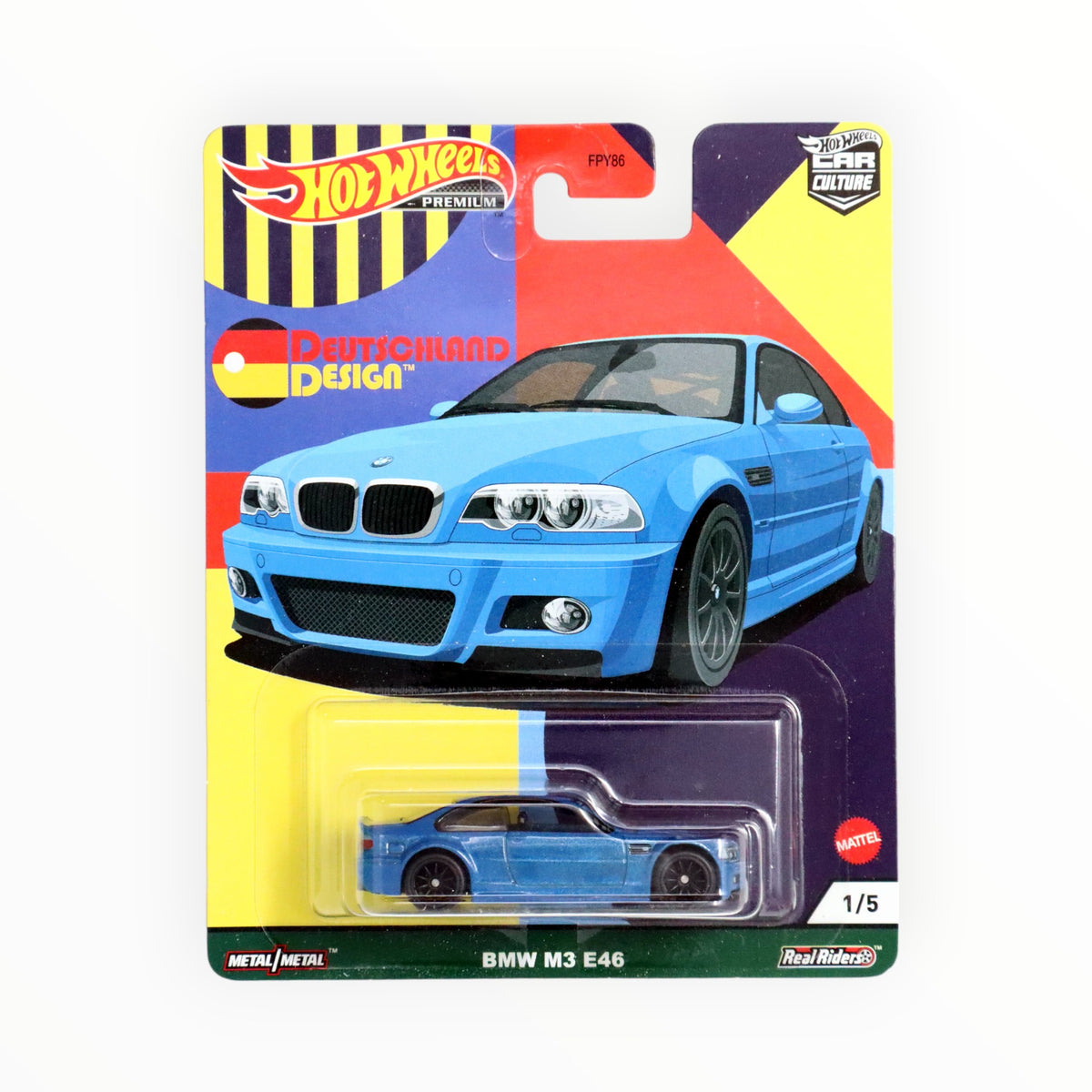 Hot Wheels Premium 2022 Car Culture Auto Strasse BMW M3 E46 1:64 Diecast Car | UK Hot Wheels Premium 2022 Car Culture Auto Strasse BMW M3 E46 1:64 Diecast Car | UK