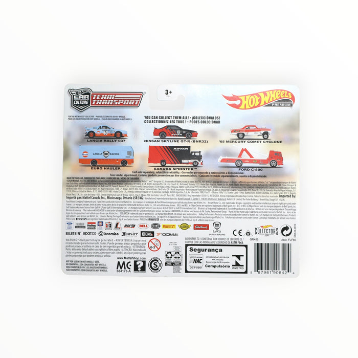 Hot Wheels Lancia Rally 037 / Euro Hauler - Car Culture: Team Transport (2021) #26