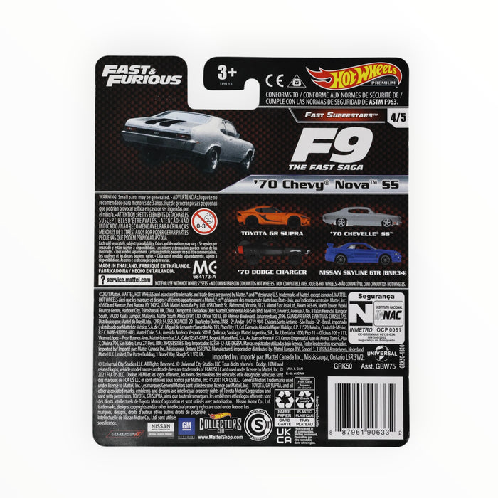 Hot Wheels '70 Chevy Nova SS - Fast & Furious Premium (2021)
