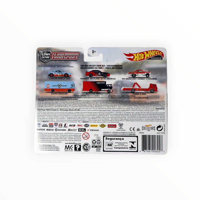 Hot Wheels Nissan Skyline GT-R (BNR32) / Sakura Sprinter - Car Culture: Team Transport (2021) #27
