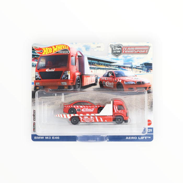 Hot Wheels BMW M3 E46 / Aero Lift - Car Culture: Team Transport (2021) #29