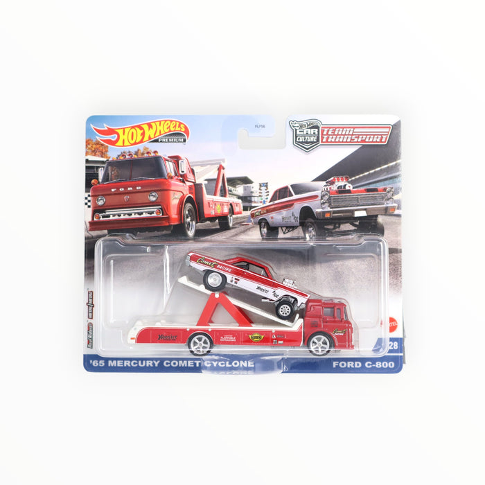 Hot Wheels '65 Mercury Comet Cyclone / Ford C-800 - Car Culture: Team Transport (2021)