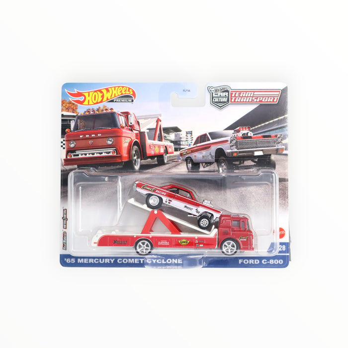Hot Wheels '65 Mercury Comet Cyclone / Ford C-800 - Car Culture: Team Transport (2021) #28