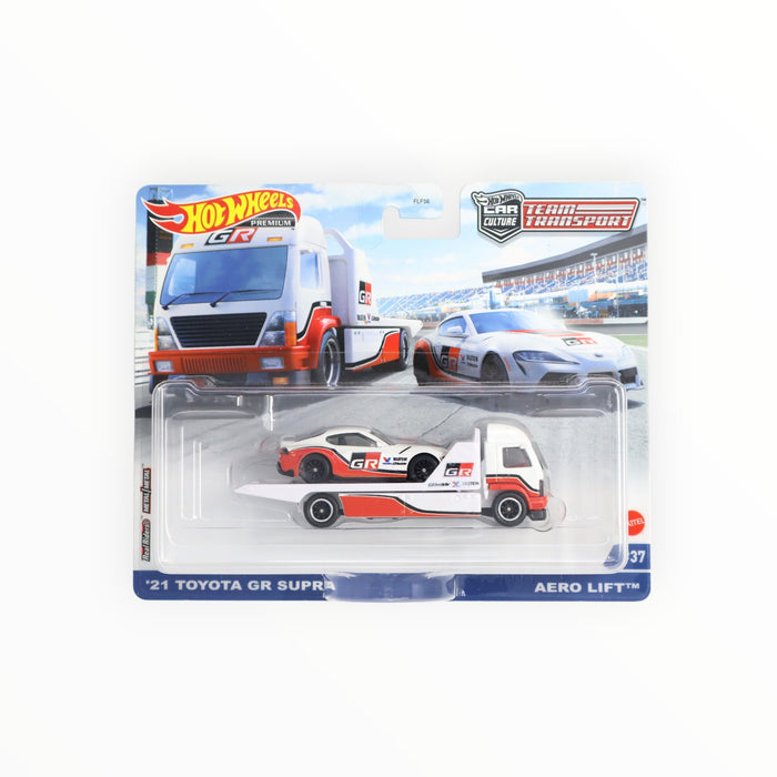 Hot Wheels '21 Toyota GR Supra / Aero Lift - Car Culture: Team Transport (2021) #37