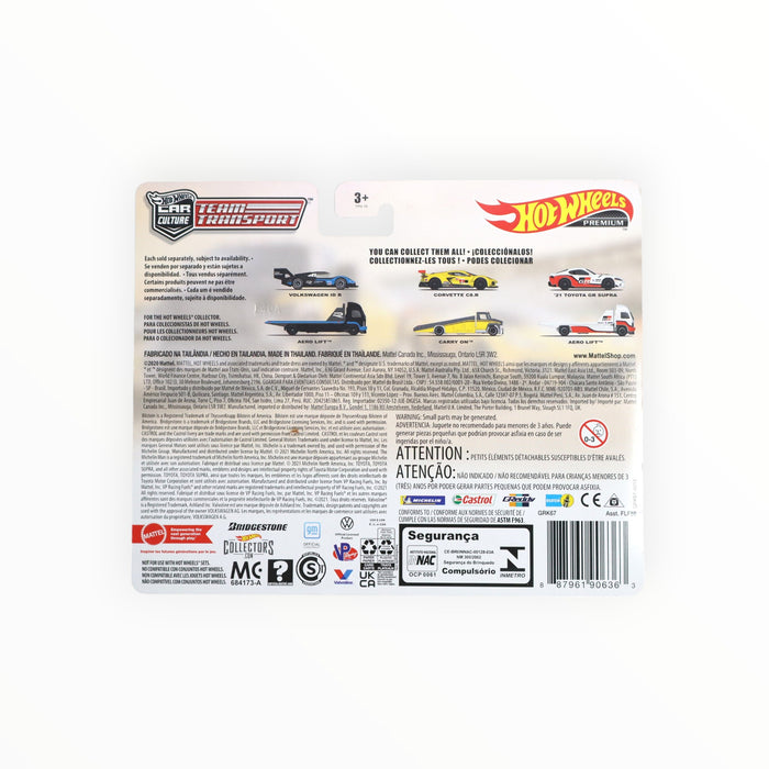 Hot Wheels Corvette C8.R / Carry On - Car Culture: Team Transport (2021) #36