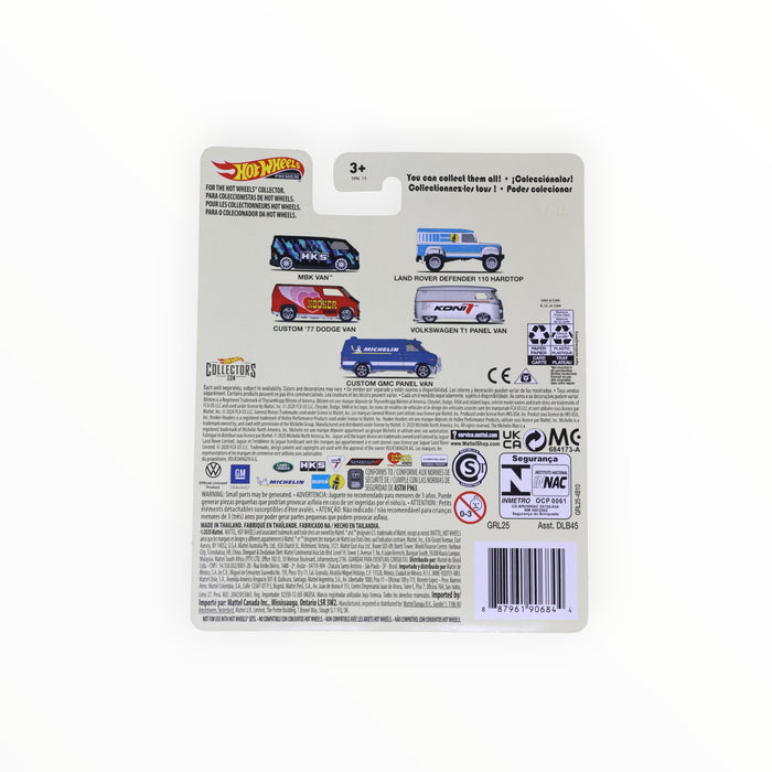 Hot Wheels Custom GMC Panel Van (Michelin) Pop Culture (2021)
