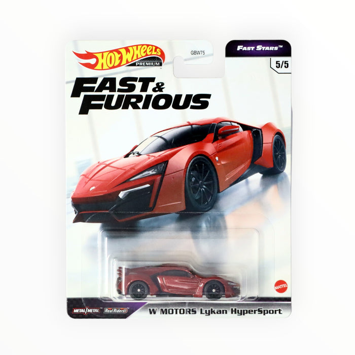 Hot Wheels W Motors Lykan HyperSport - Fast & Furious Premium (2021)