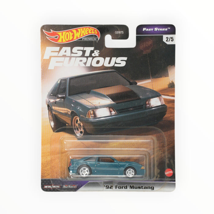 Hot Wheels '92 Ford Mustang - Fast & Furious Premium (2021)