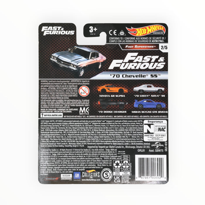 Hot Wheels '70 Chevelle SS - Fast & Furious Premium (2021)