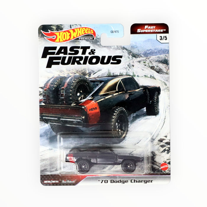 Hot Wheels '70 Dodge Charger - Fast & Furious Premium (2021)