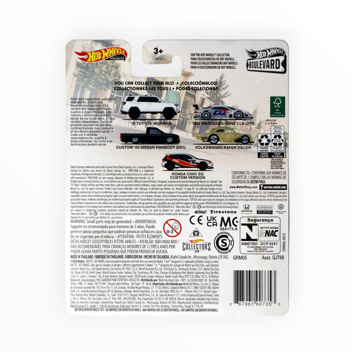 Hot Wheels Honda Civic EG Custom Version - Boulevard (2021) #40